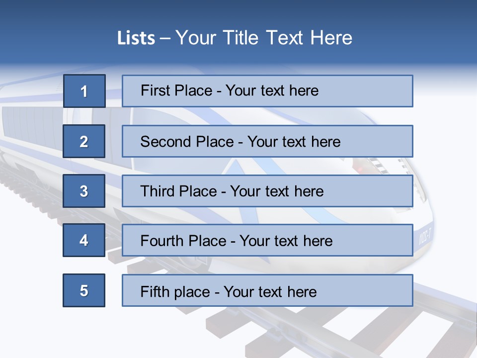 Transport Urban Transit PowerPoint Template