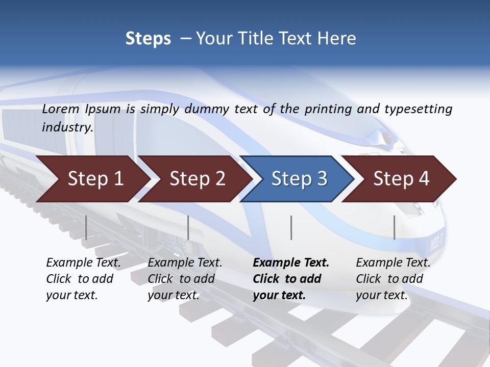 Transport Urban Transit PowerPoint Template