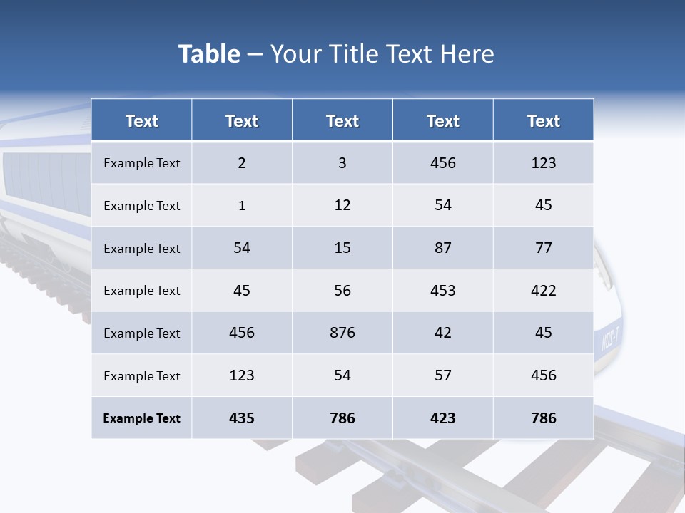 Transport Urban Transit PowerPoint Template