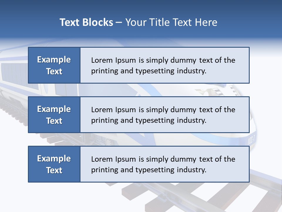Transport Urban Transit PowerPoint Template