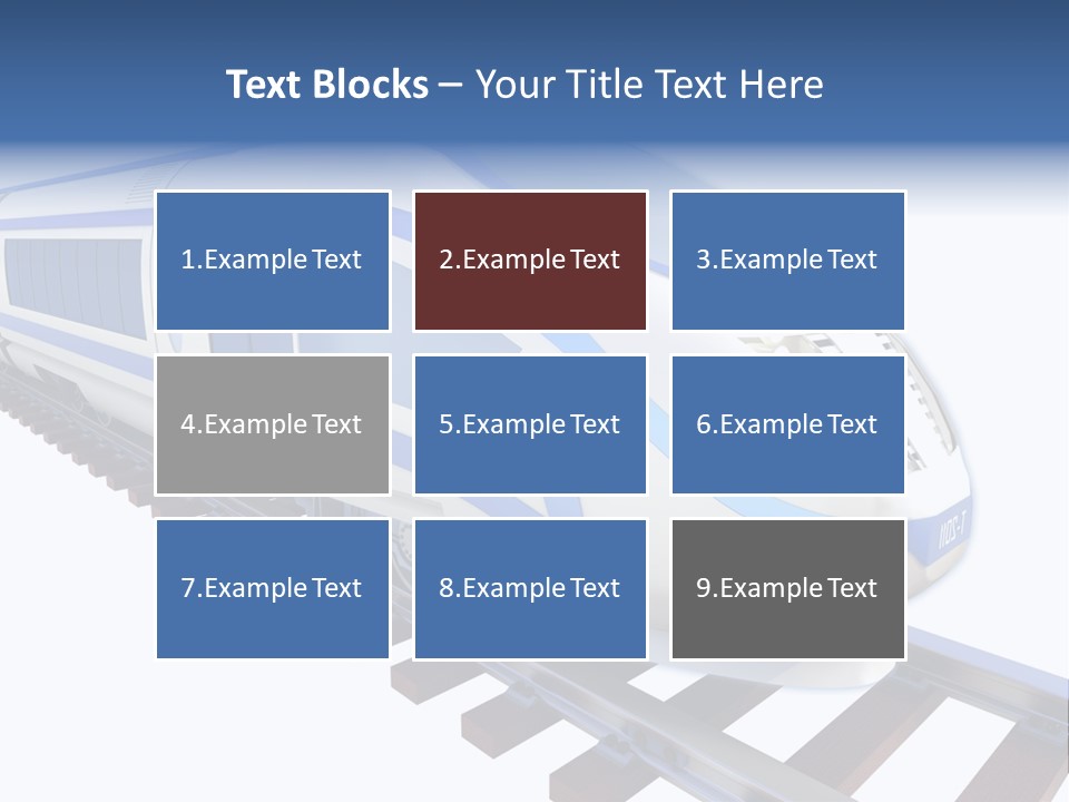 Transport Urban Transit PowerPoint Template