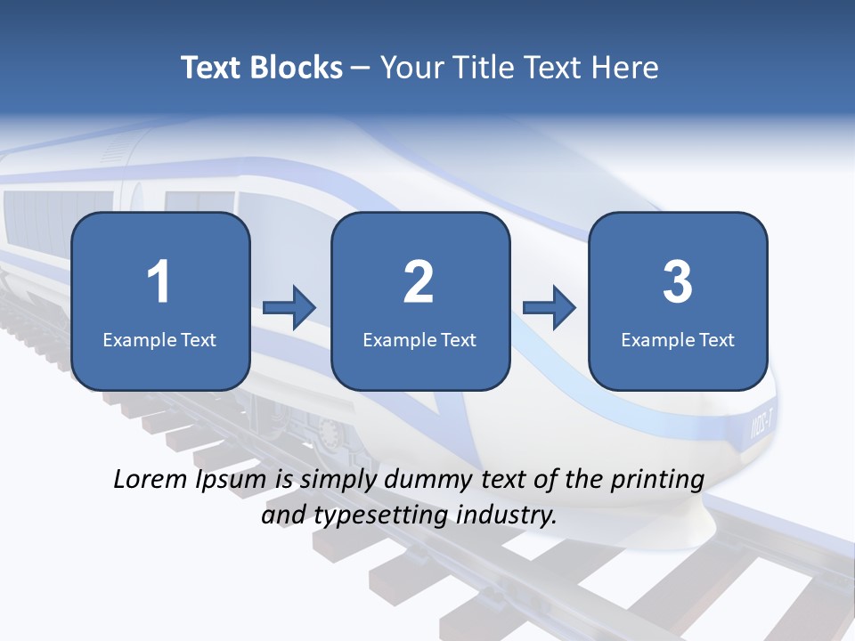 Transport Urban Transit PowerPoint Template