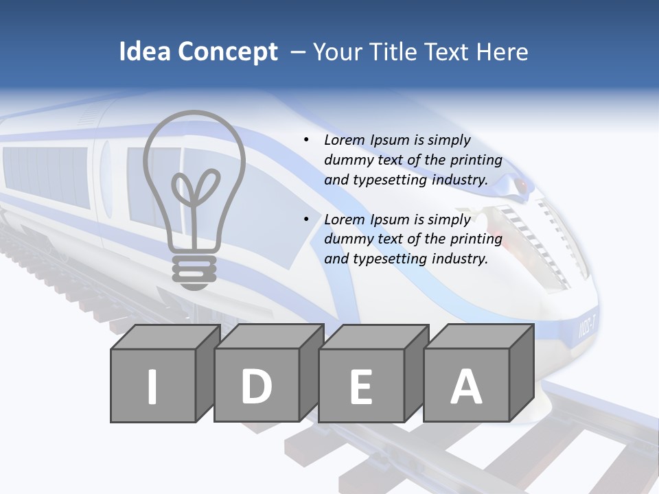 Transport Urban Transit PowerPoint Template