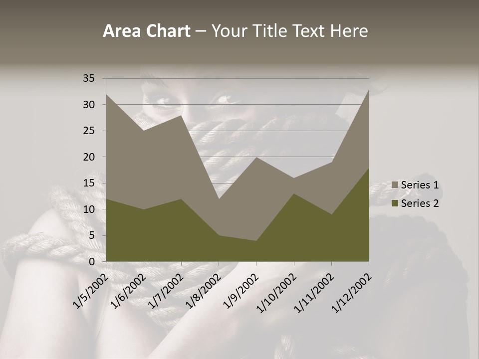 Metaphor Caught Silenced PowerPoint Template