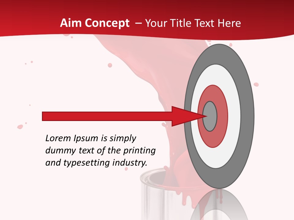 Isolated Tin Motion PowerPoint Template
