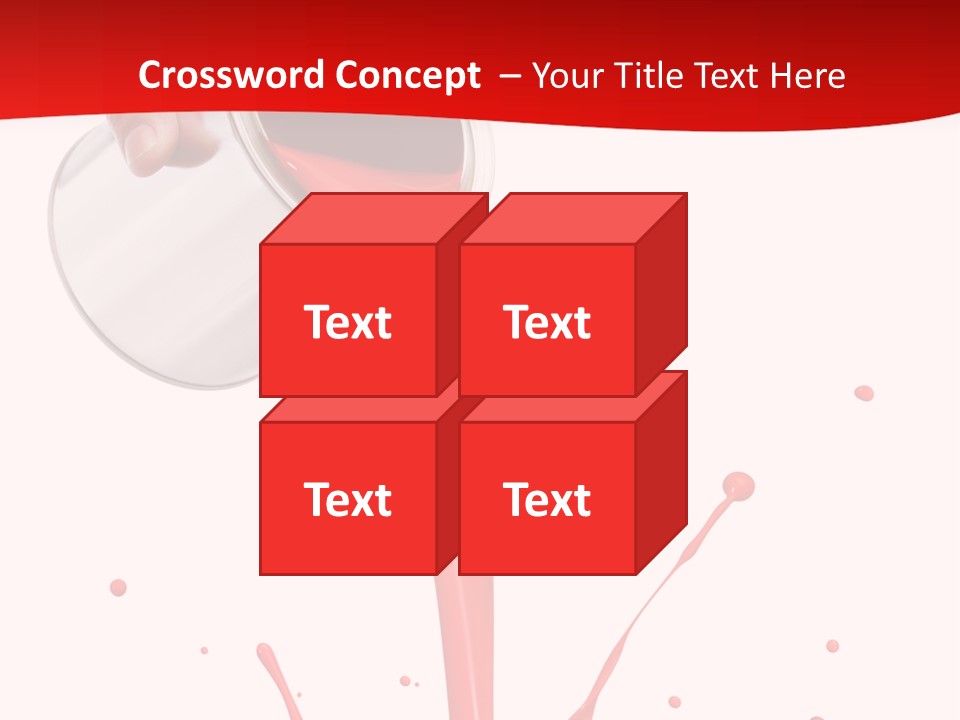 Liquid Motion Pouring PowerPoint Template