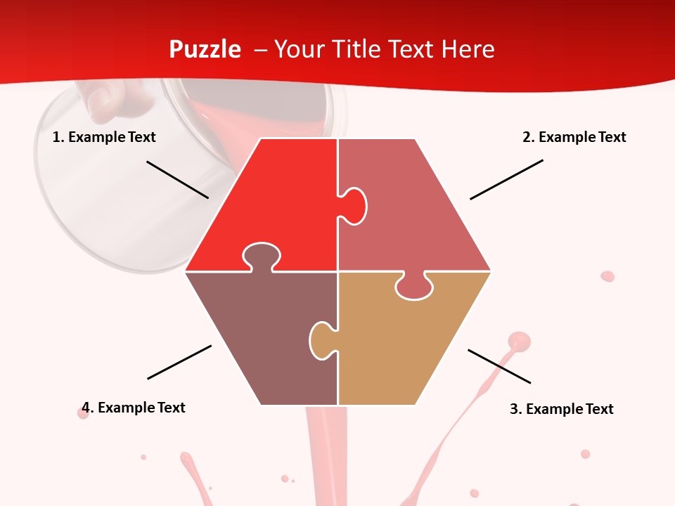 Liquid Motion Pouring PowerPoint Template