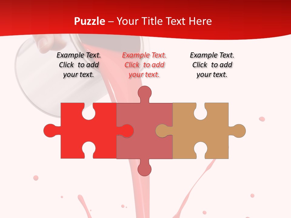 Liquid Motion Pouring PowerPoint Template