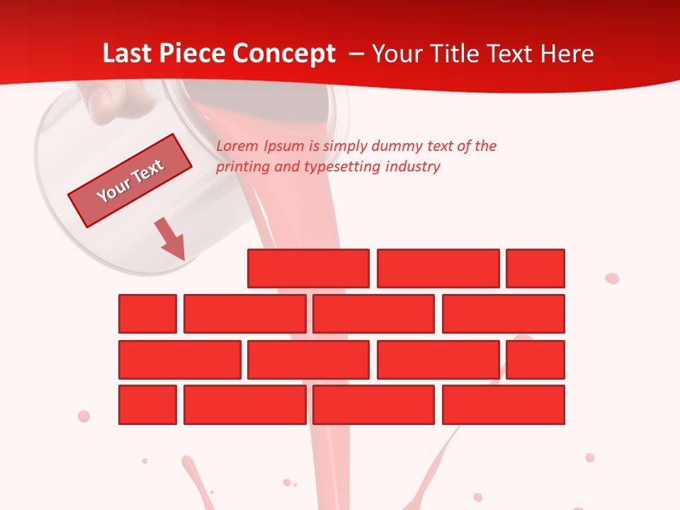 Liquid Motion Pouring PowerPoint Template