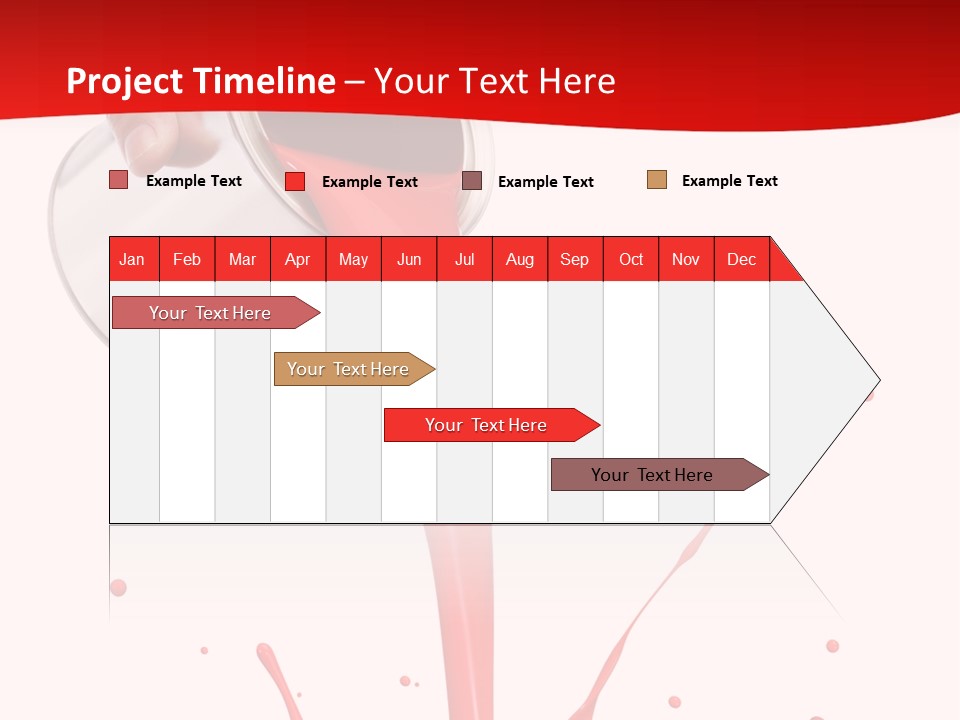 Liquid Motion Pouring PowerPoint Template