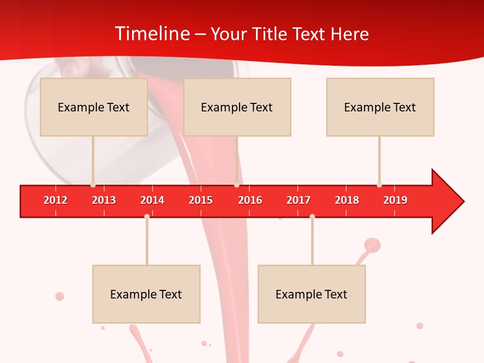 Liquid Motion Pouring PowerPoint Template