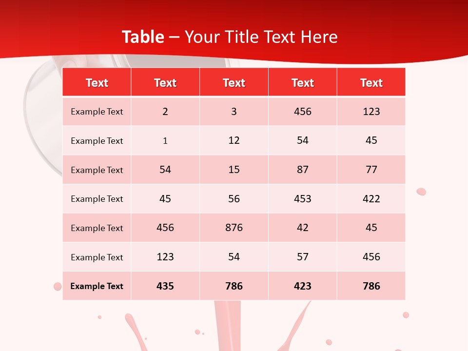 Liquid Motion Pouring PowerPoint Template