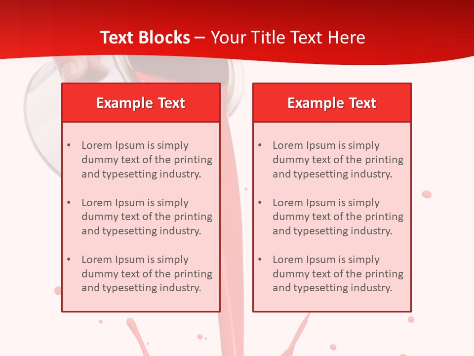 Liquid Motion Pouring PowerPoint Template