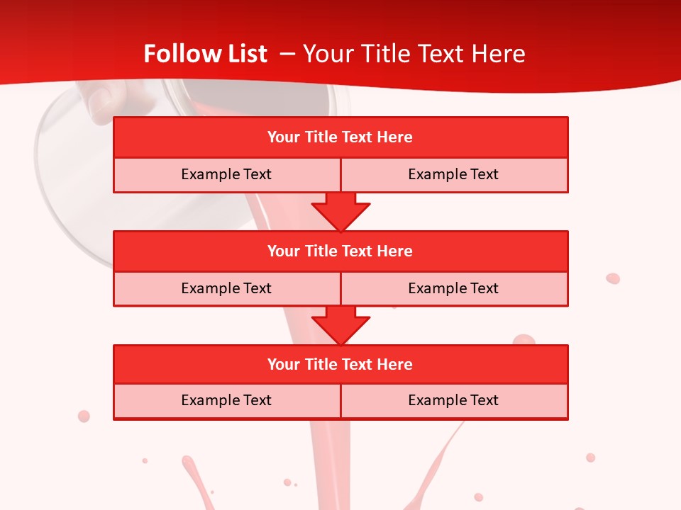 Liquid Motion Pouring PowerPoint Template