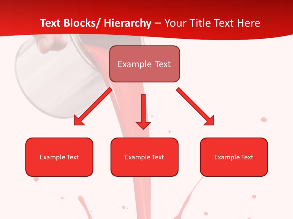 Liquid Motion Pouring PowerPoint Template