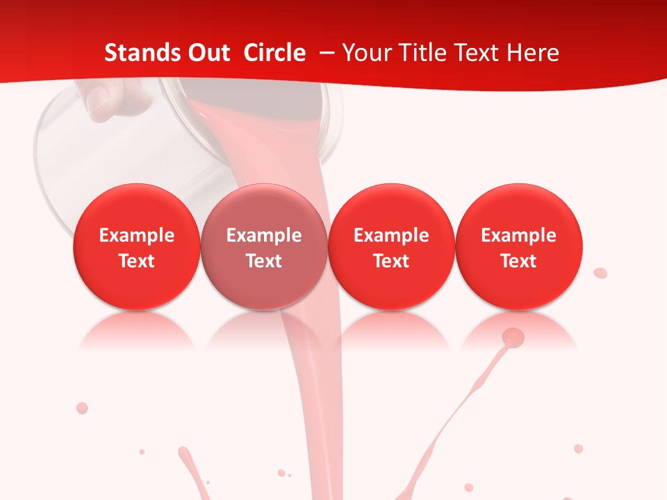 Liquid Motion Pouring PowerPoint Template