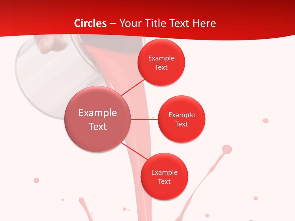 Liquid Motion Pouring PowerPoint Template