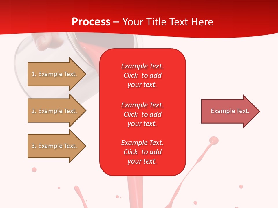 Liquid Motion Pouring PowerPoint Template