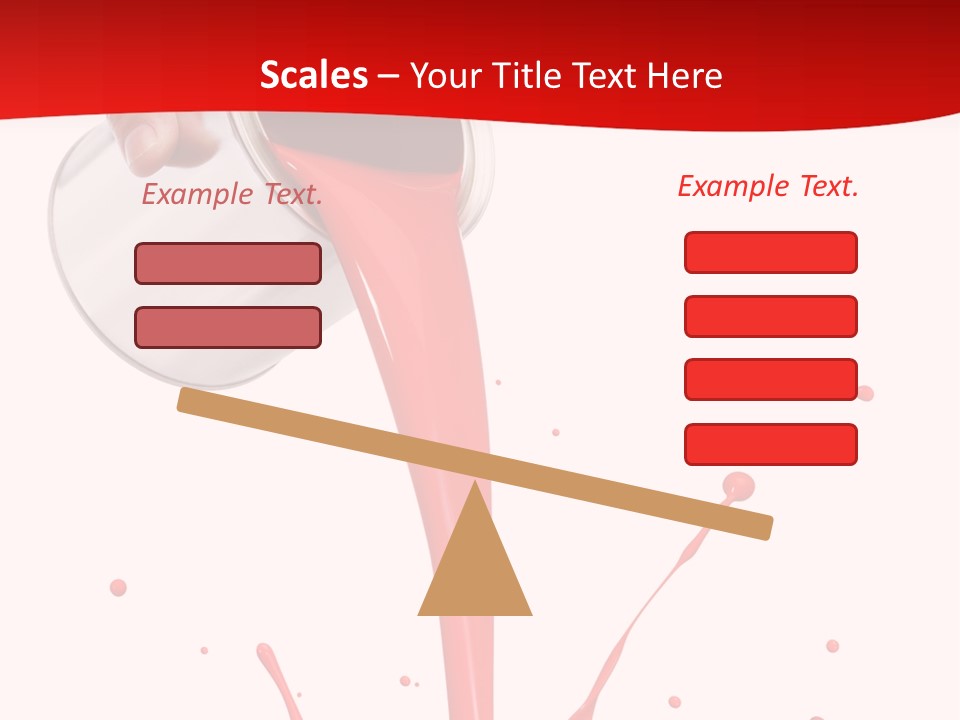 Liquid Motion Pouring PowerPoint Template