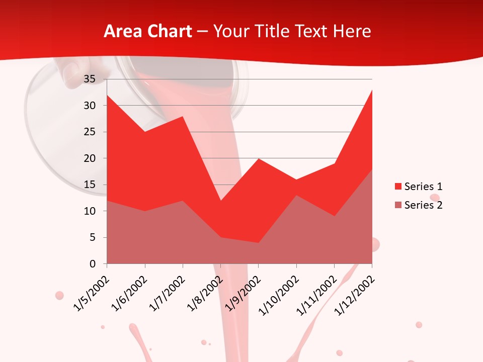 Liquid Motion Pouring PowerPoint Template