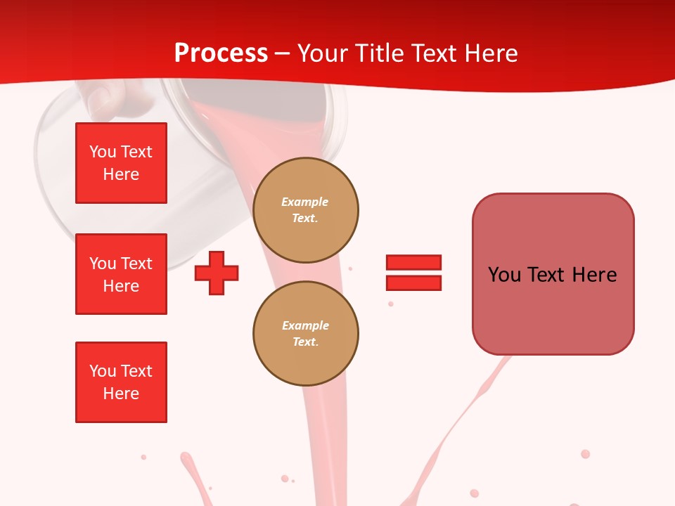 Liquid Motion Pouring PowerPoint Template