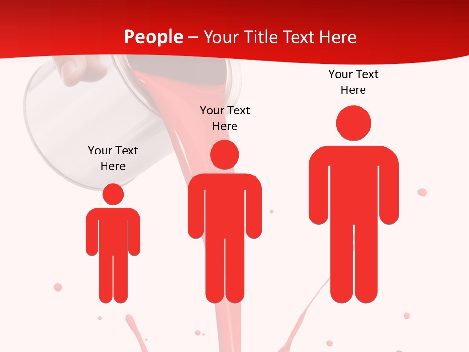 Liquid Motion Pouring PowerPoint Template