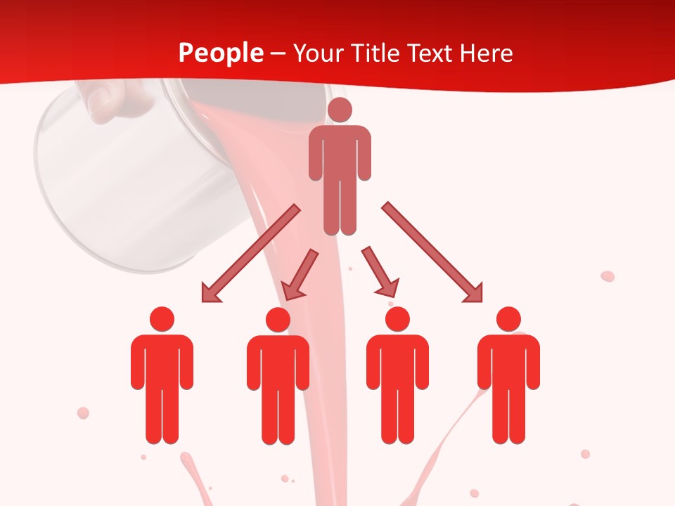 Liquid Motion Pouring PowerPoint Template