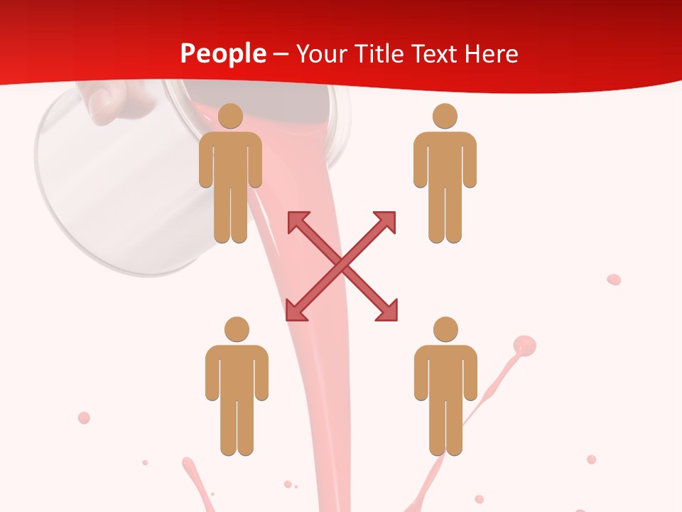 Liquid Motion Pouring PowerPoint Template