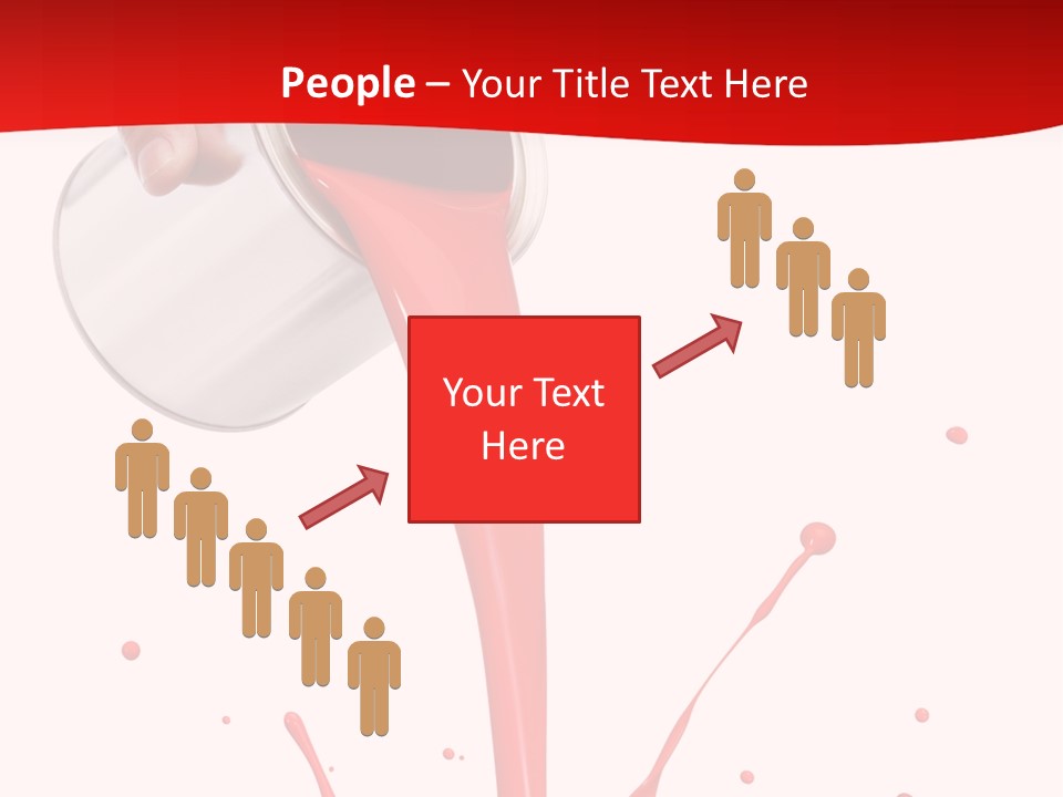 Liquid Motion Pouring PowerPoint Template