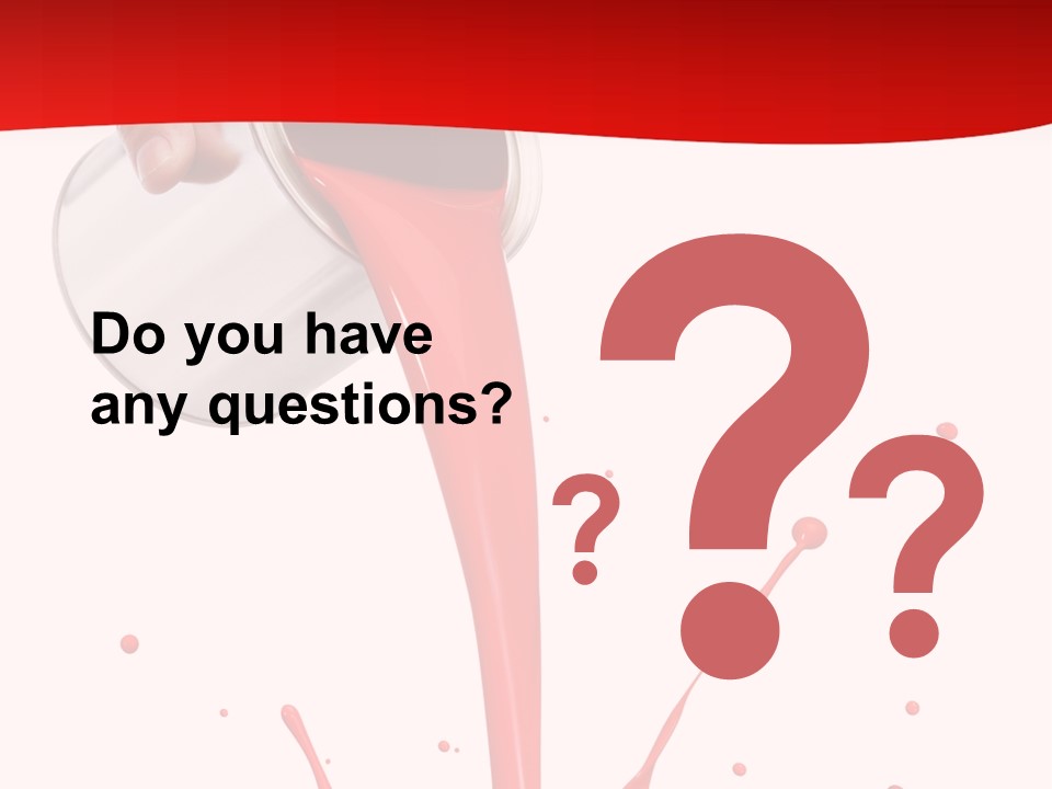 Liquid Motion Pouring PowerPoint Template