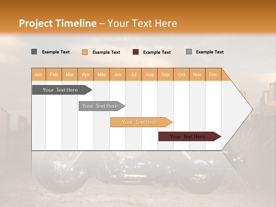 Steel Leather Exhaust PowerPoint Template