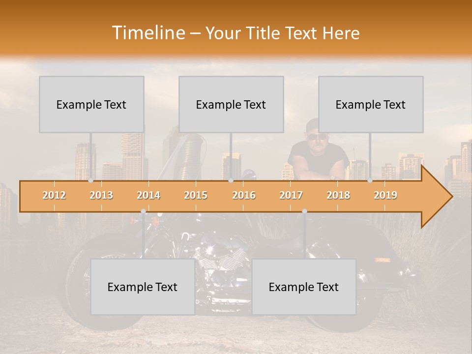 Steel Leather Exhaust PowerPoint Template