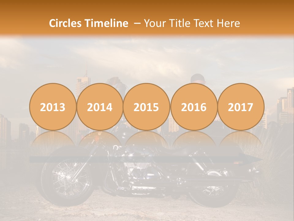 Steel Leather Exhaust PowerPoint Template