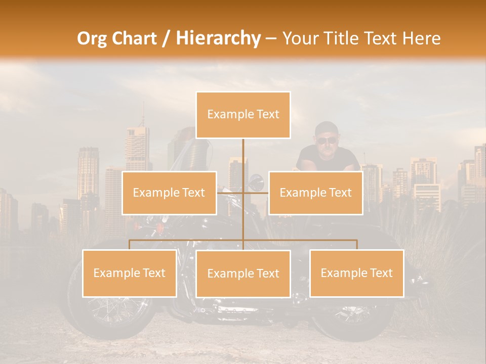 Steel Leather Exhaust PowerPoint Template