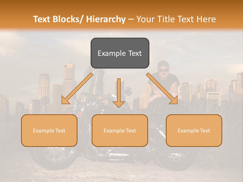 Steel Leather Exhaust PowerPoint Template