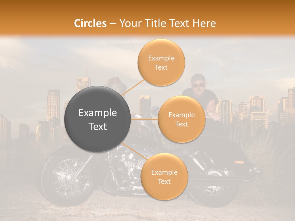 Steel Leather Exhaust PowerPoint Template