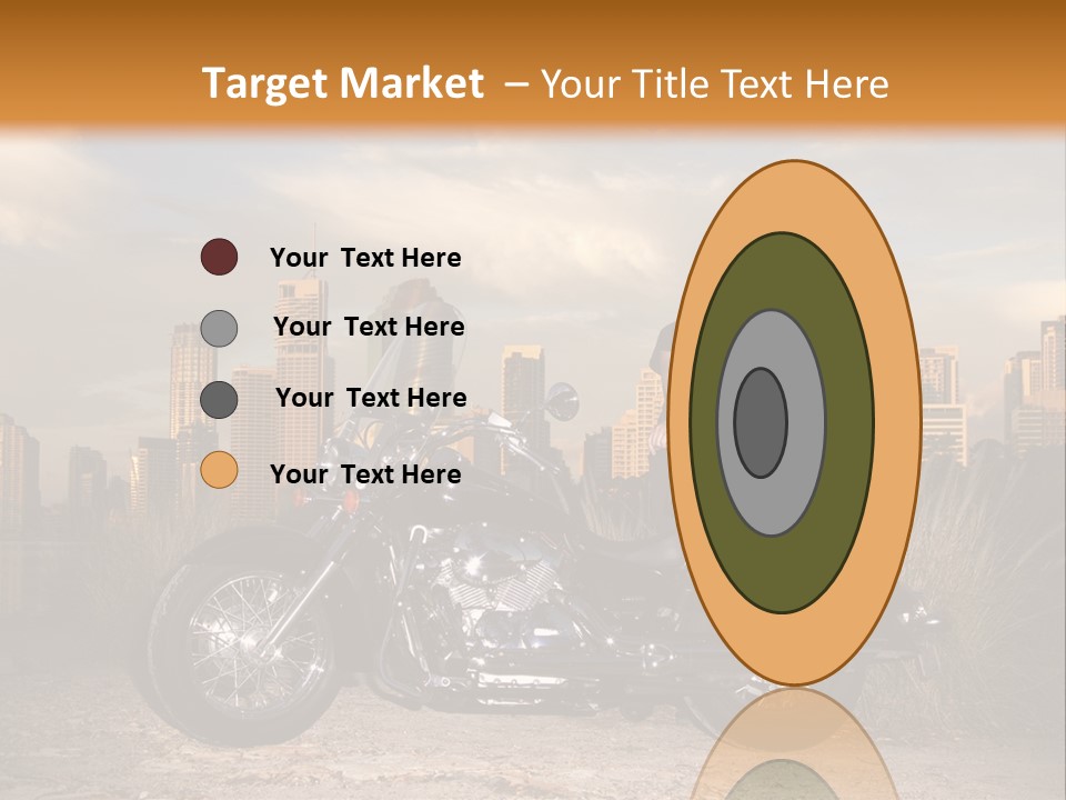 Steel Leather Exhaust PowerPoint Template