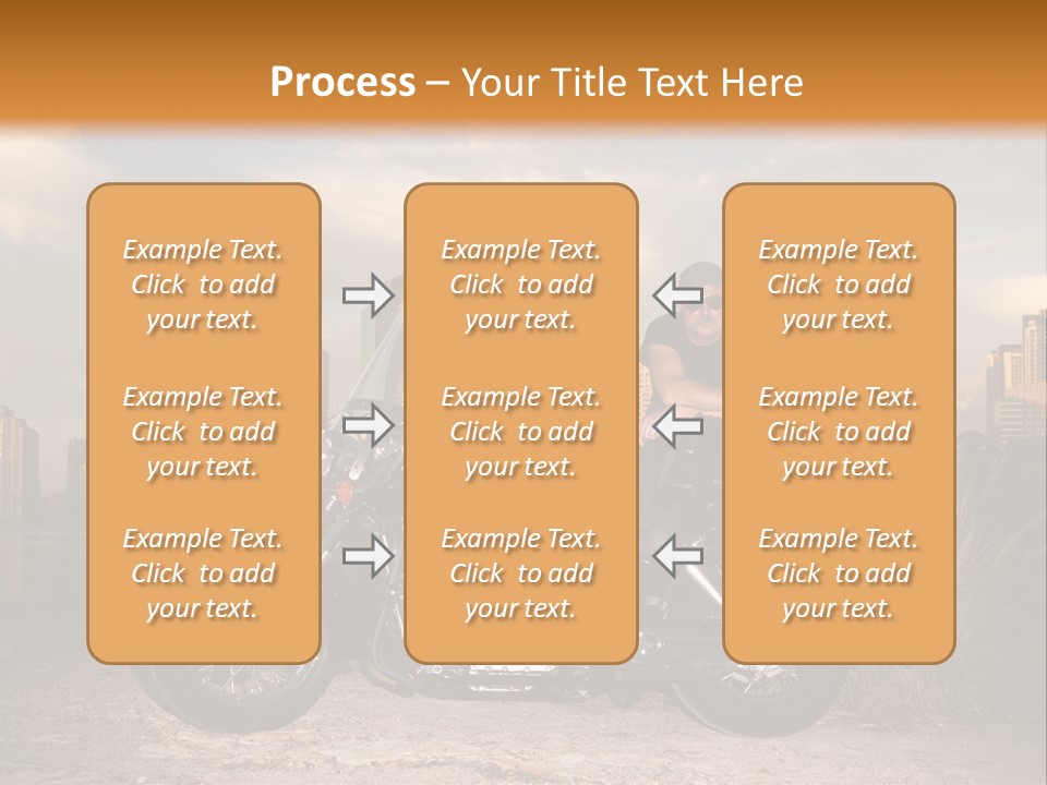 Steel Leather Exhaust PowerPoint Template