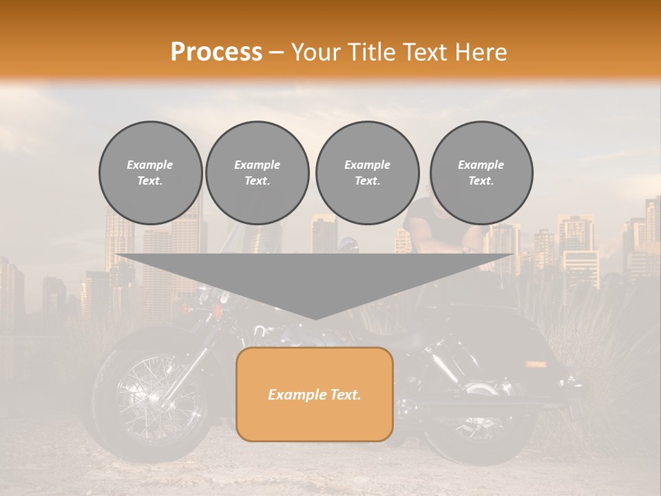 Steel Leather Exhaust PowerPoint Template