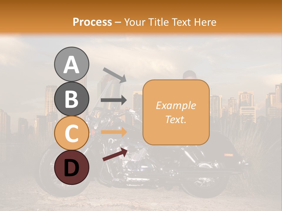 Steel Leather Exhaust PowerPoint Template