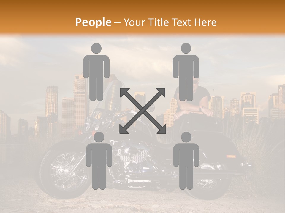 Steel Leather Exhaust PowerPoint Template