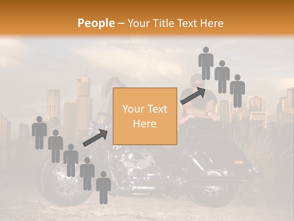 Steel Leather Exhaust PowerPoint Template