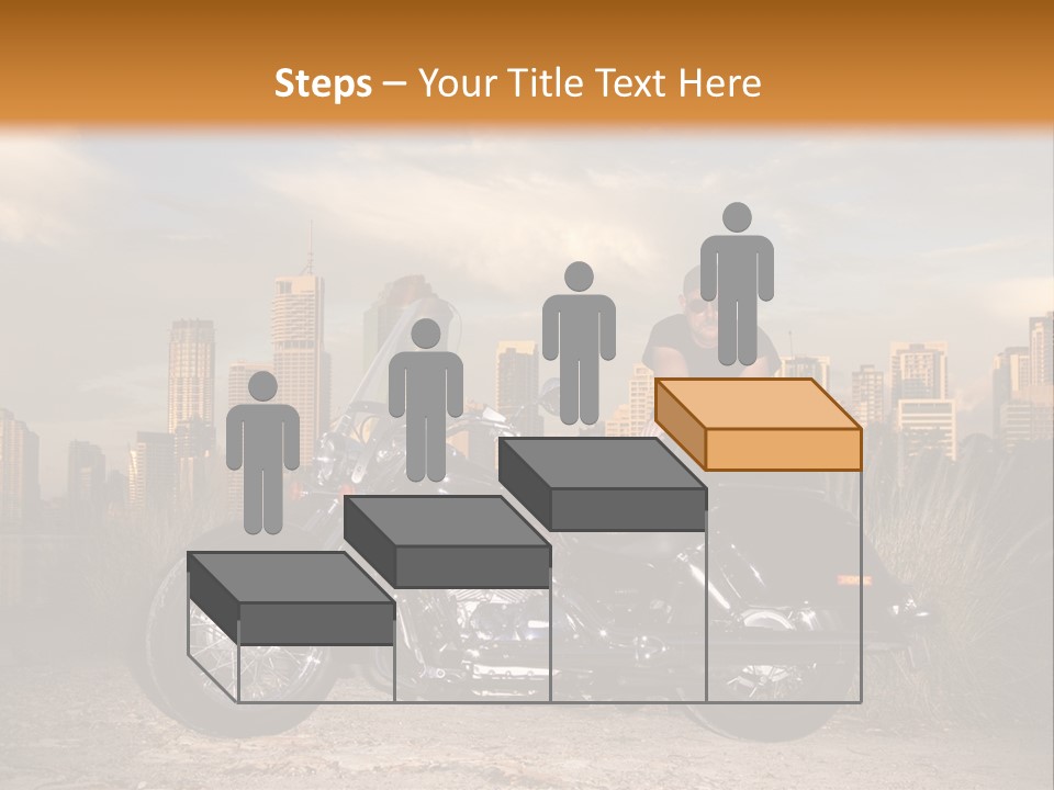 Steel Leather Exhaust PowerPoint Template