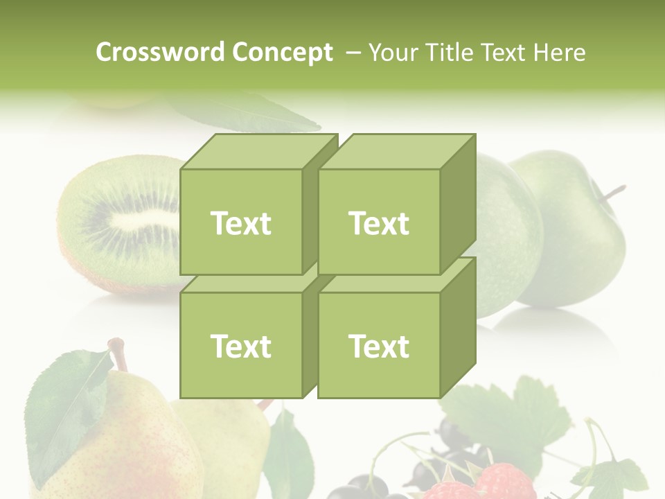 Fruit Yellow Green PowerPoint Template