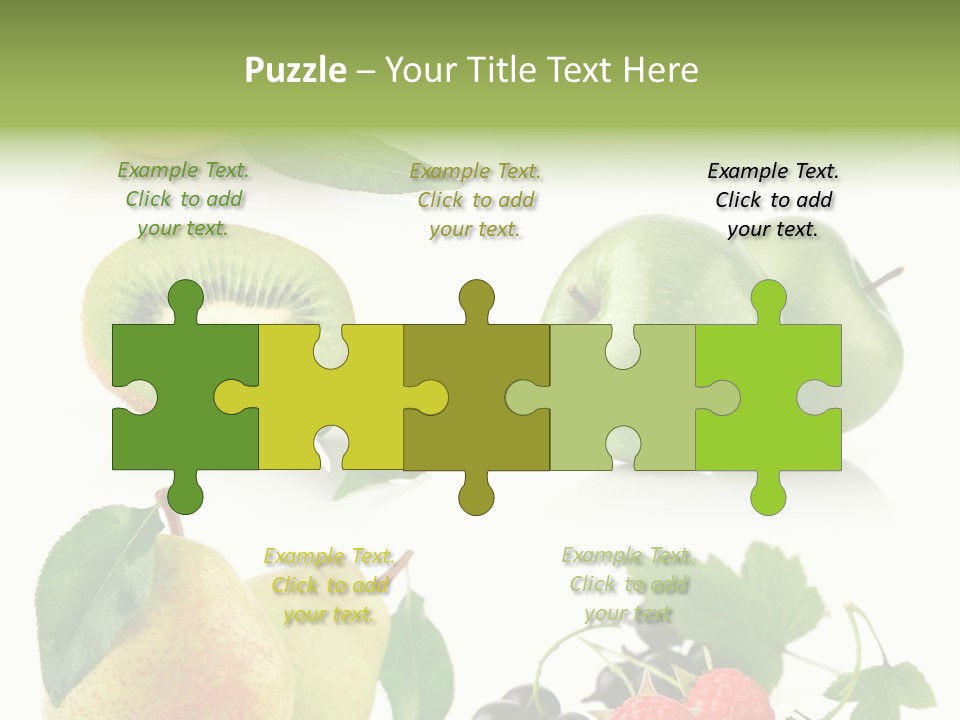 Fruit Yellow Green PowerPoint Template
