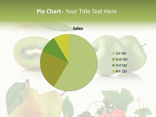 Fruit Yellow Green PowerPoint Template