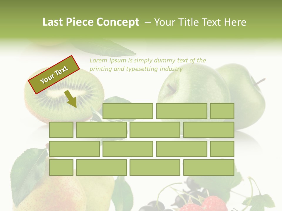 Fruit Yellow Green PowerPoint Template