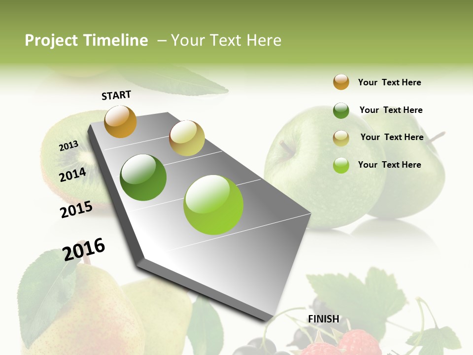 Fruit Yellow Green PowerPoint Template