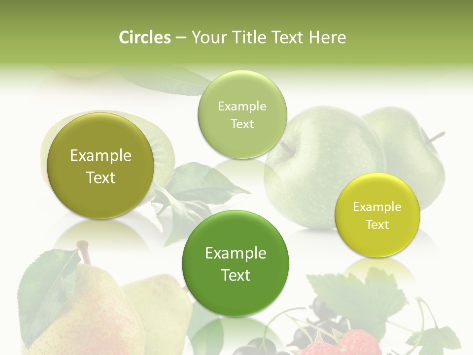 Fruit Yellow Green PowerPoint Template