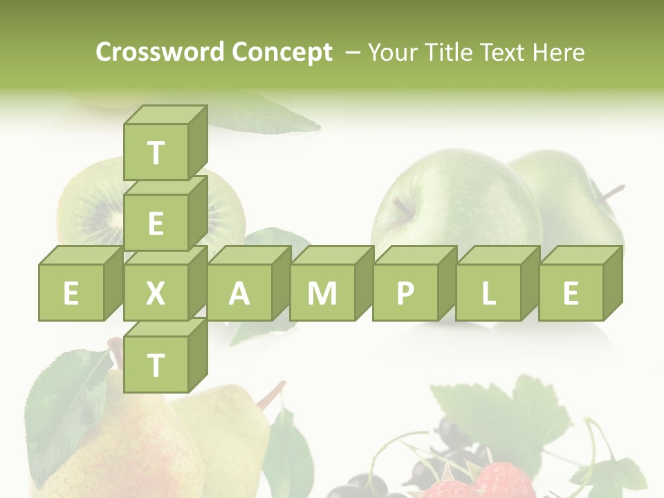 Fruit Yellow Green PowerPoint Template